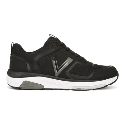 VIONIC WOMEN'S STRIDER SHOE IN BLACK/CHARCOAL MESH