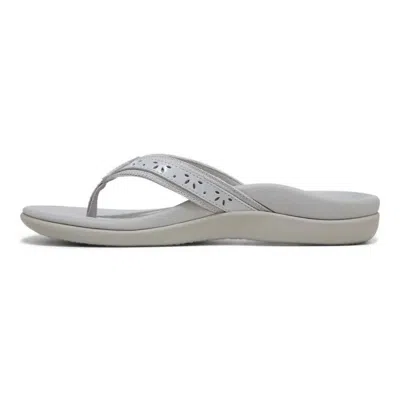 Vionic Women's Tide Casandra Toe Post Sandals In Vapor