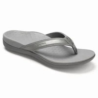 VIONIC WOMEN'S TIDE II SANDAL IN PEWTER