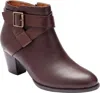 Vionic Women's Trinity Boots In Chocolate In Gold