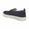 Vionic Women's Uptown Loafer In Dark Denim In Blue