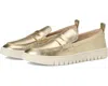 Vionic Women's Uptown Loafers In Gold In Gold