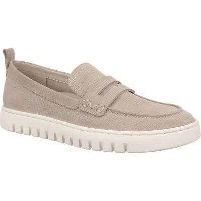 Vionic Women's Uptown Slip-ons In Cobblestone Suede In Neutral