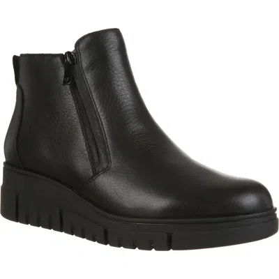 VIONIC WOMEN'S UPTOWN SUR WATERPROOF BOOTS IN BLACK LEATHER