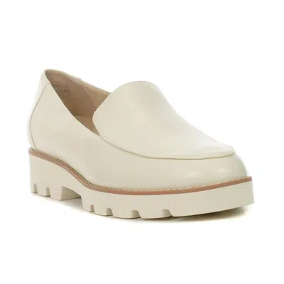Vionic Women's  Kensley H9623l6100 Loafers Cream Nappa Leather Lug Sole Zap2196 In White