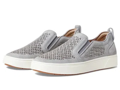 Vionic Women's  Kimmie I4686l1- Sneaker Gray Perforated Slip-on Shoes Zogg1306