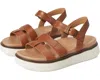 Vionic Solana Platform Sandal In Brown