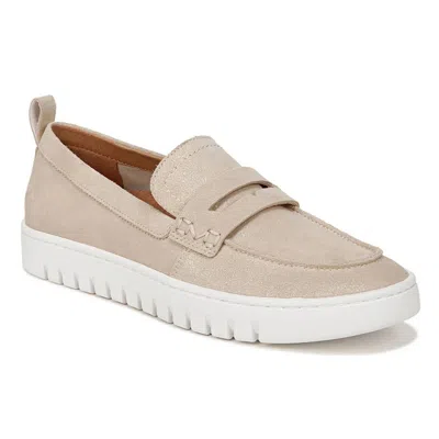 Vionic Women's  Uptown I6609l4701 Penny Loafer Gold Slip On Shoes Rhs6472 In Neutral
