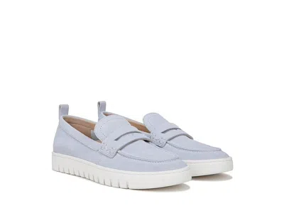 Vionic Women's  Uptown Penny Loafers 7.5 Blue Suede Slip On Casual Shoes Gbnc425 In Gray