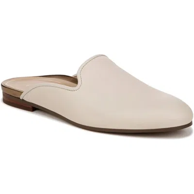 Vionic Women's  Willa I8674l1100 Flats Off White Leather Slip On Mule Hawk1013 In Gray