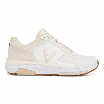 VIONIC WOMEN'S WALK STRIDER SHOES IN WHITE/CREAM