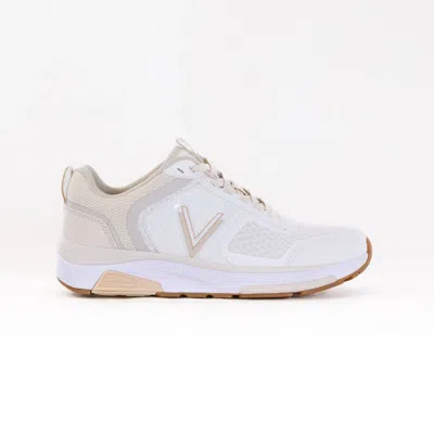 Vionic Women's Walk Strider Sneaker In White/cream In Multi