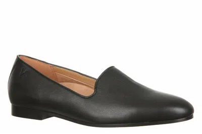 Vionic Women's Willa Slip On Flat In Black Leather