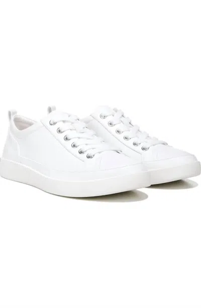 Vionic Women's Winny Low Top Leather Sneakers - Wide In White