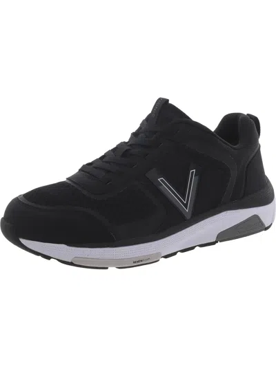 Vionic Strider Tech Walking Shoe In Black/charcoal