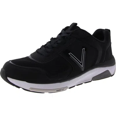 Vionic Wstrider Womens Lace-up Lifestyle Casual And Fashion Sneakers In Black