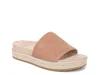 Vionic Yasmina Platform Slide Sandal In Neutral