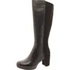 Vionic Ynez Womens Water Repellent Leather Knee-high Boots In Multi