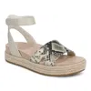 Vionic Yucca Platform Ankle Strap Sandal In Multi