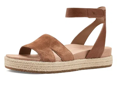 Vionic Yucca Women's Sandals Tan Suede: 6 M In Brown