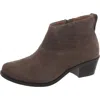 Vionic Zadie Womens Suede Comfort Booties In Multi