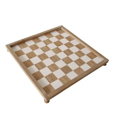 Vip International 2 Player Manufactured Wood Checkers