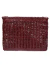 Vipera Bordeaux Leather Bags