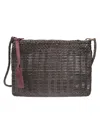 Vipera Trim Leather Crossbody Bag