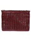Vipera Bordeaux Leather Bags