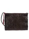 Vipera Trim Leather Crossbody Bag