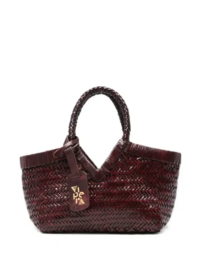 Vipera Monet Plein Tote Bag In Red
