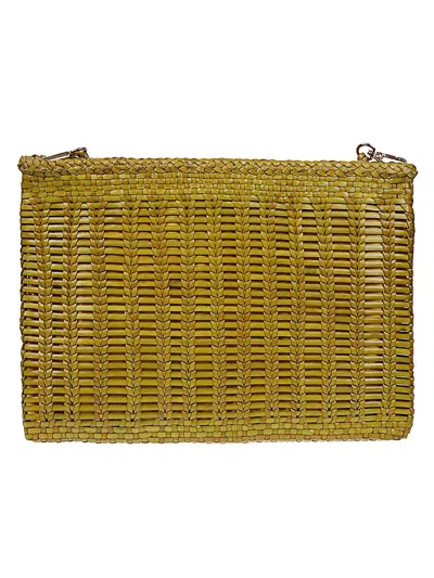 Vipera Saba Handbag In Yellow