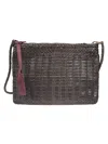 Vipera Trim Leather Crossbody Bag
