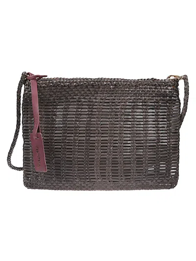 Vipera Trim Leather Crossbody Bag