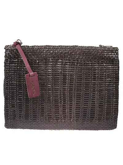 Vipera Trim Leather Crossbody Bag