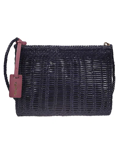Vipera Trim Leather Crossbody Bag