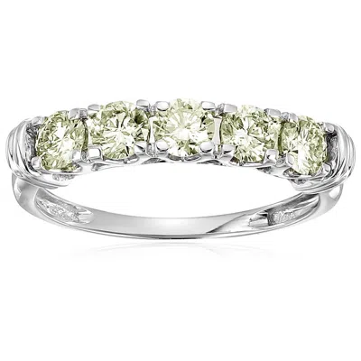 Vir Jewels 1 Cttw 5 Stone Diamond Wedding Engagement Ring 14k Gold Light Yellow In White