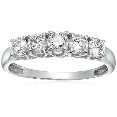 Vir Jewels 1 Cttw Certified I1-i2 5-stone Diamond Ring 14k White Or Yellow Gold Engagement