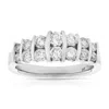 Vir Jewels 1 Cttw Diamond Ring Platinum In Silver