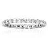 Vir Jewels 1 Cttw Lab Grown Diamond Eternity Ring Wedding Band In 14k White Gold For Women In Metallic