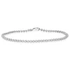 Vir Jewels 1 Cttw Lab Grown Diamond Tennis Bracelet In Sterling Silver 7 Inch For Women In Silver