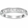 Vir Jewels 1 Cttw Princess Cut Diamond Wedding Band 14k Gold Channel Set In White