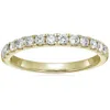 Vir Jewels 1/2 Cttw Diamond Wedding Band 14k Gold 13 Stones Prong Set Round In Yellow