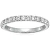 Vir Jewels 1/2 Cttw Diamond Wedding Band For Women, Certified Si2-i1 Diamond Wedding Band In 14k White Gold 13 In White