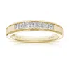 Vir Jewels 1/2 Cttw Diamond Wedding Band For Women, Princess Diamond Wedding Band In 14k Gold 7 Stones Channel In Yellow