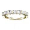 Vir Jewels 1/2 Cttw Princess Cut Diamond Wedding Band For Women In 14k Yellow Gold Channel Set Ring, Size 5-9 In Yellow