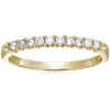Vir Jewels 1/3 Cttw Diamond Wedding Band 14k Yellow Gold 10 Stone Prong Set Round In Yellow