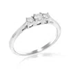 Vir Jewels 1/2 Cttw Certified 3 Stone Diamond Engagement Ring 14k White Gold Si2-i1 In White