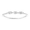 Vir Jewels 1/4 Cttw Lab Grown Diamond 3 Stone Engagement Ring In Sterling Silver For Women In Silver