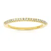 Vir Jewels 1/6 Cttw Pave Diamond Wedding Band 10k Gold Prong Set Round In Yellow